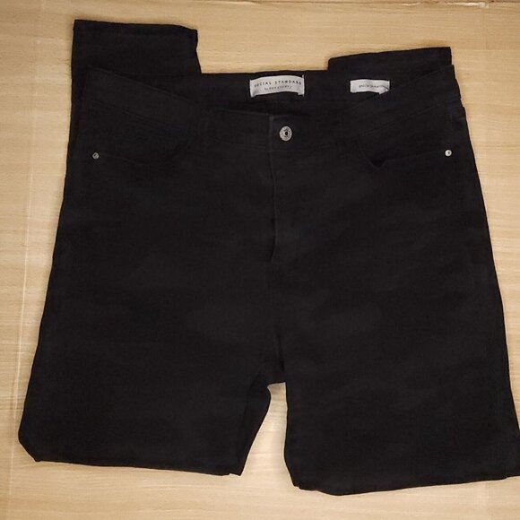 Social Standard Sanctuary Camouflage Ankle Skinny Jeans Black 12 - Picture 1 of 9